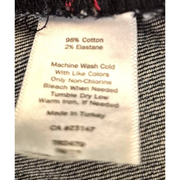 Talbots Dark Wash Knee Length Medium Wash Denim Skirt Size 22W EUC - Picture 6 of 6